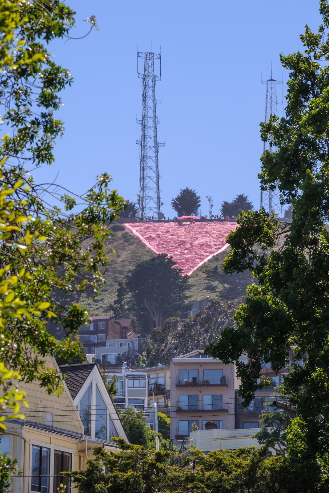 Pink Triangle on Twin Peaks
