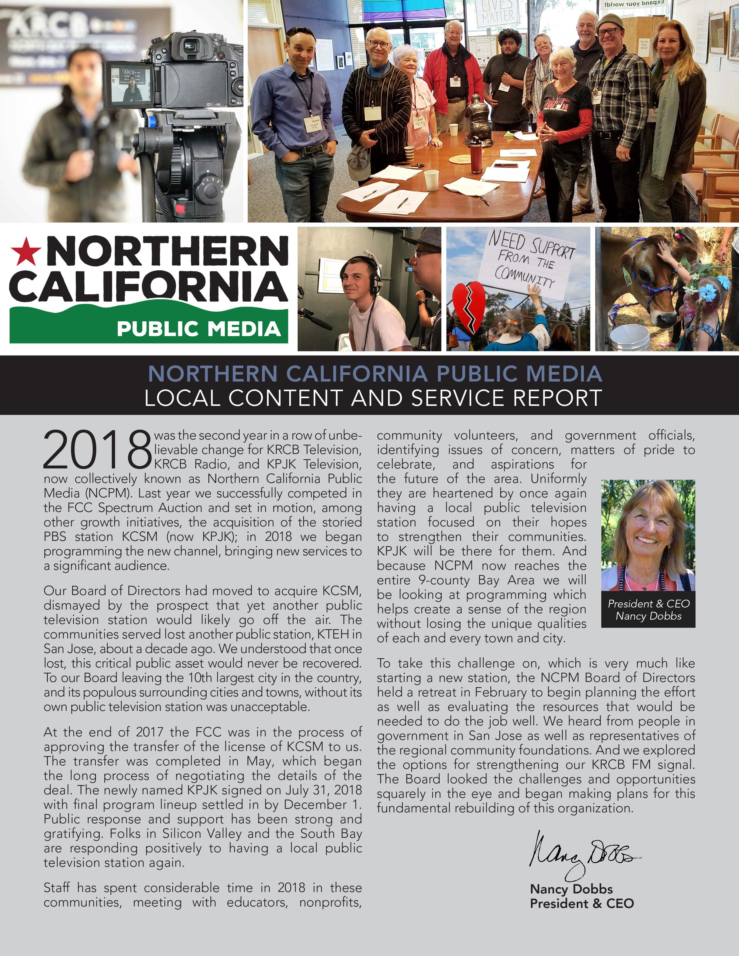 Content And Service Report 2018